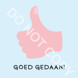 GOED GEDAAN! (M)