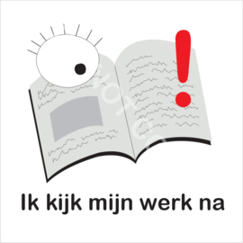 BASIC - Ik kijk mijn werk na WM