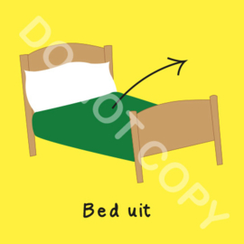 Bed uit (O)