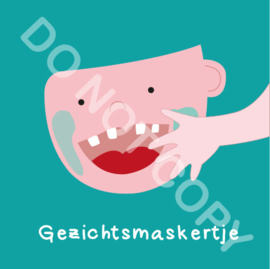 Gezichtsmasker Mighty (act.)