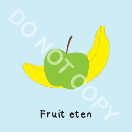 Fruit eten (M)