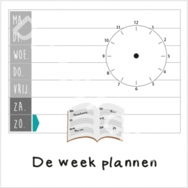 De week plannen