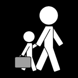 20.012 Met papa mee