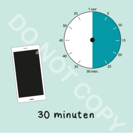 Mobiel tijden 30 min- M