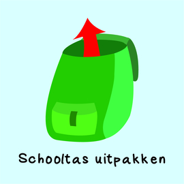 Schooltas uitpakken (M)