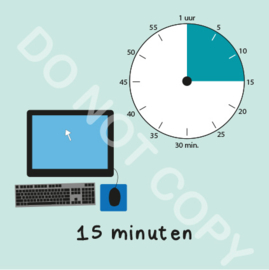 Computer tijden 15 min - M