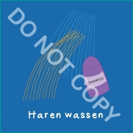 Haren wassen (A)