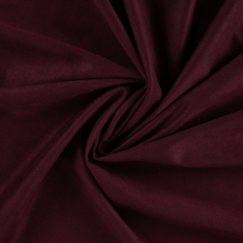 Scuba suède herringbone bordeaux