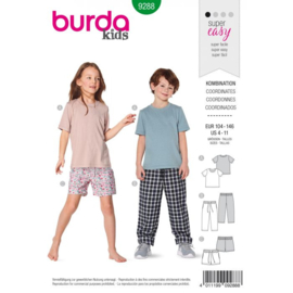 Burda kinderpatroon 9288