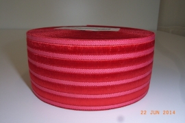 Bandelastiek glans rood