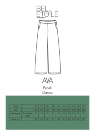 Bel'Etoile patroon Ava broek dames