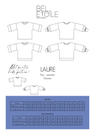 Bel'Etoile patroon Laure top en sweater dames