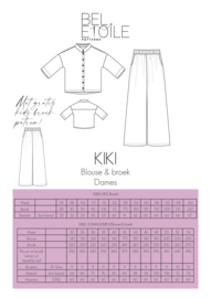 Bel Etoile Kiki Patroon broek en blouse dames
