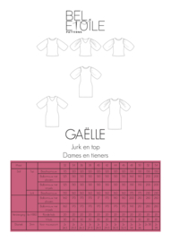 Bel'Etoile patroon Gaelle top en jurk dames