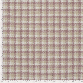 Brushed roze ruiten