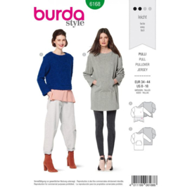 Burda damespatroon 6168