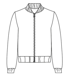 Bel'Etoile patroon bomber Clea dames