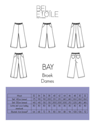Bel'Etoile Patroon Bay broek dames