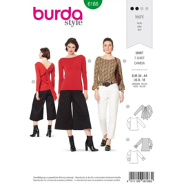 Burda damespatroon 6166