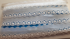 Broderie wit 30 mm