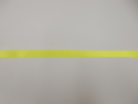 Satijnlint fluo geel 10mm