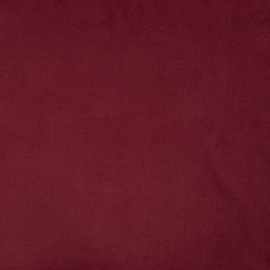 Ribtricot brushed superzacht bordeaux