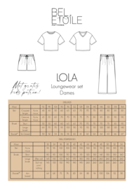 Bel'Etoile patroon Lola voor dames en tieners
