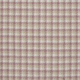 Brushed roze ruiten