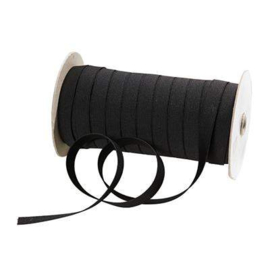 Elastiek zwart 15 mm