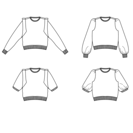 Bel'Etoile patroon Hera sweater KIDS