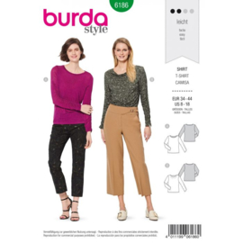 Burda damespatroon 6186