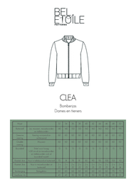 Bel'Etoile patroon bomber Clea dames