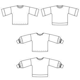 Bel'Etoile patroon Laure top en sweater dames