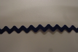 Zigzagband koningsblauw 5mm