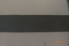 Keperband grijs 20mm