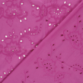 Broderie fuchsia