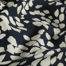 Viscose crepe marine beige