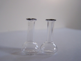 Glazen flesje/vaasje (2,5cm)