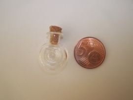 GFV-02 "Cognac" fles (2,3x1,9cm)