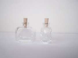 GFK-10 Ovalen fles (2,5cm)