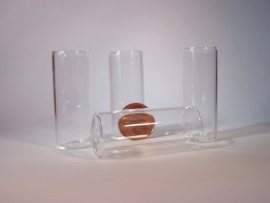 Cilinder met dichte bodem (20x50mm)