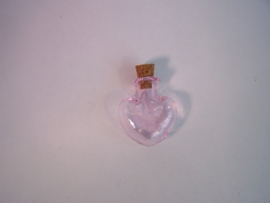 GFV-08rz Hartvormig roze flesje