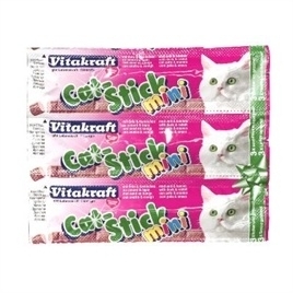 VITAKRAFT cat-stick mini eend met konijn 3 ST