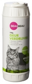 BEAU beau kattenbak geurverdrijver eucalyptus 750 GR