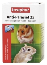 BEAPHAR anti-parasiet 25 knaagdier 2 PIP