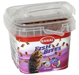 SANAL cat fish bites cup 75 GR