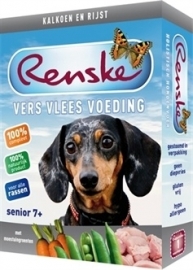 RENSKE vers vlees hond 7 + kalkoen 395 GR