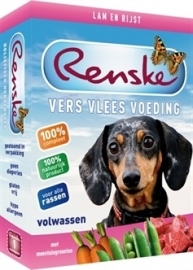 RENSKE vers vlees voeding hond lam 395 GR