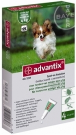 BAYER advantix spot on  TOT 4 KG - 4 PIP