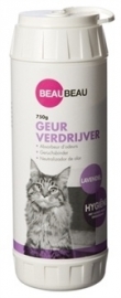 BEAU beau kattenbak geurverdrijver lavendel 750 GR